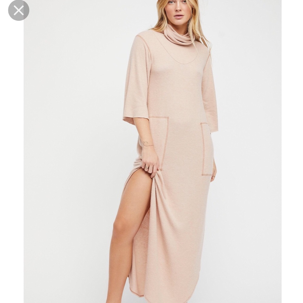 ISO Free people big star maxi dress Almond large